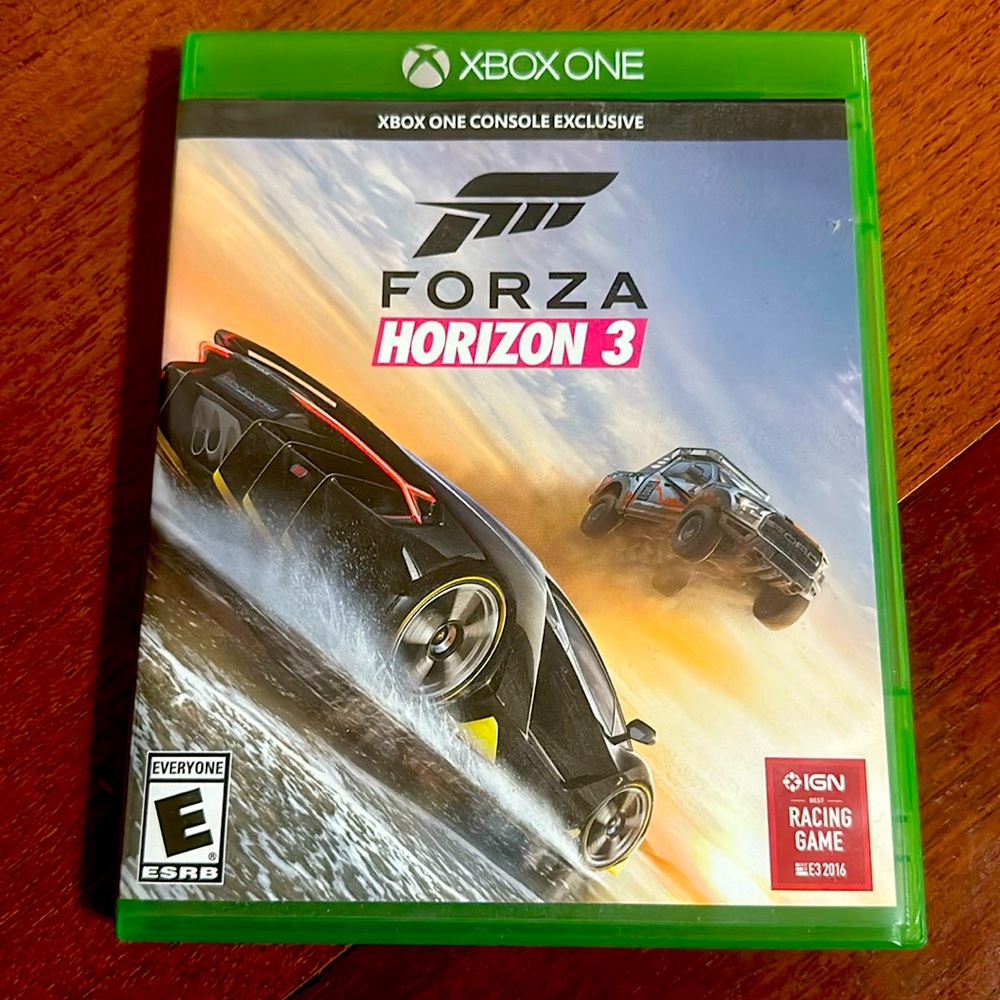 Xbox one Forza Horizon 3 game